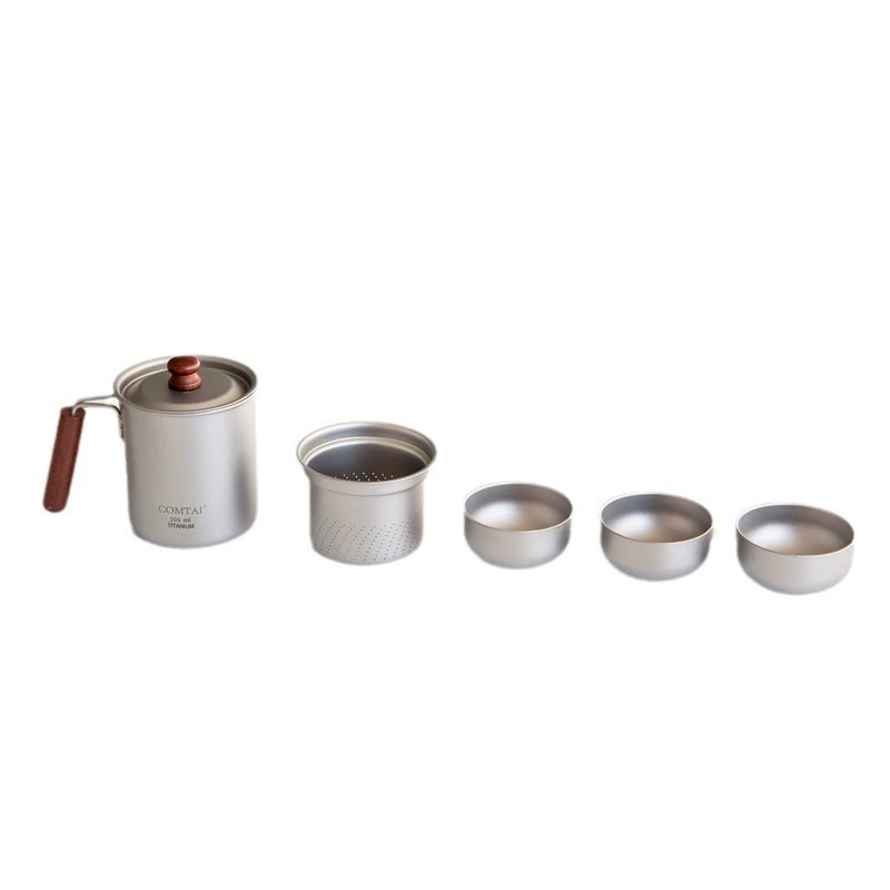 Travel ultra light handheld tea set for traveling, tea cup