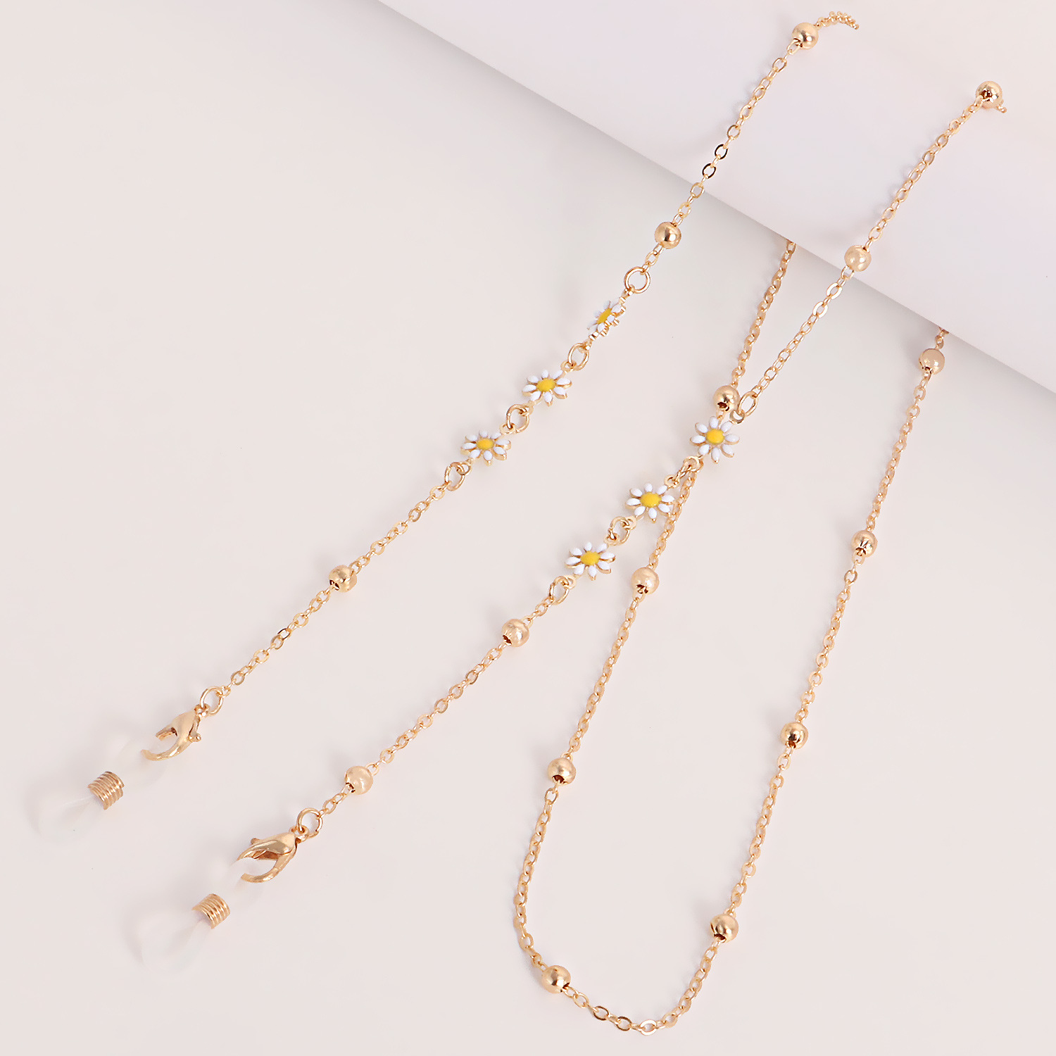 Glasses Chain Classification Fashion Flower Colorful Oil Female Mask Eyeglasses Chain