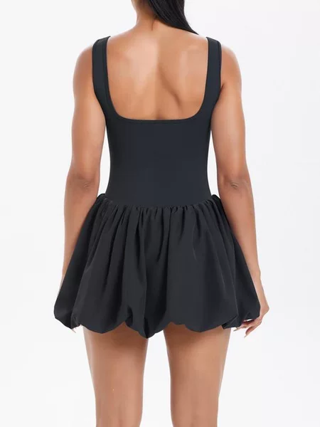 T 75795 Seams Two-Piece Sport Dress