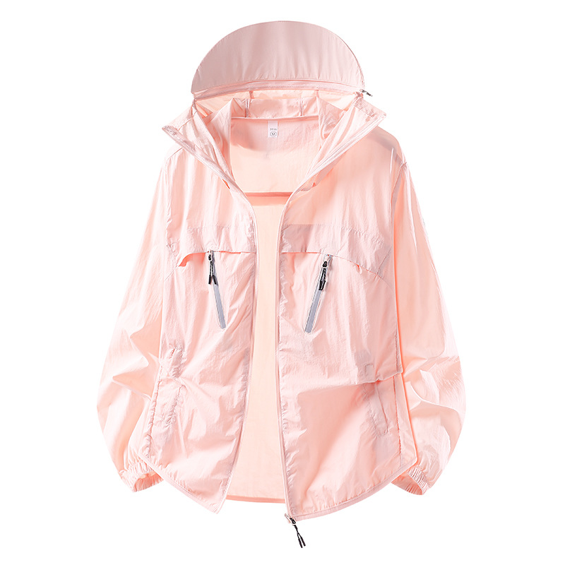 New outdoor sun protection clothing for women, trendy lightweight casual tops for men, loose and breathable sun protection clothing with hood