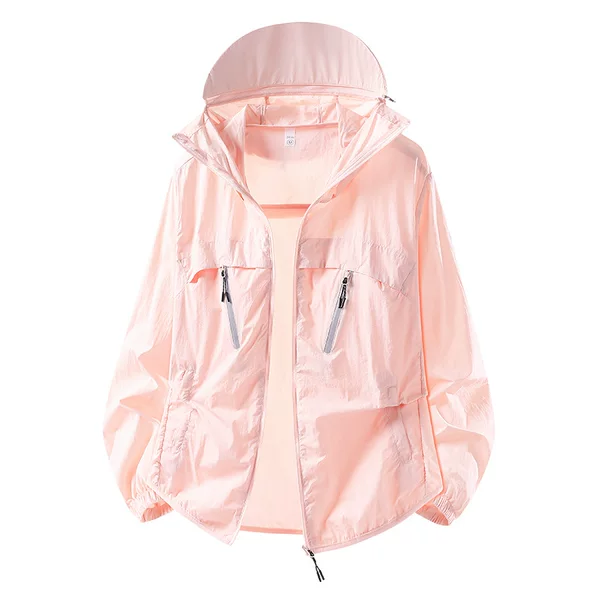 New outdoor sun protection clothing for women, trendy lightweight casual tops for men, loose and breathable sun protection clothing with hood