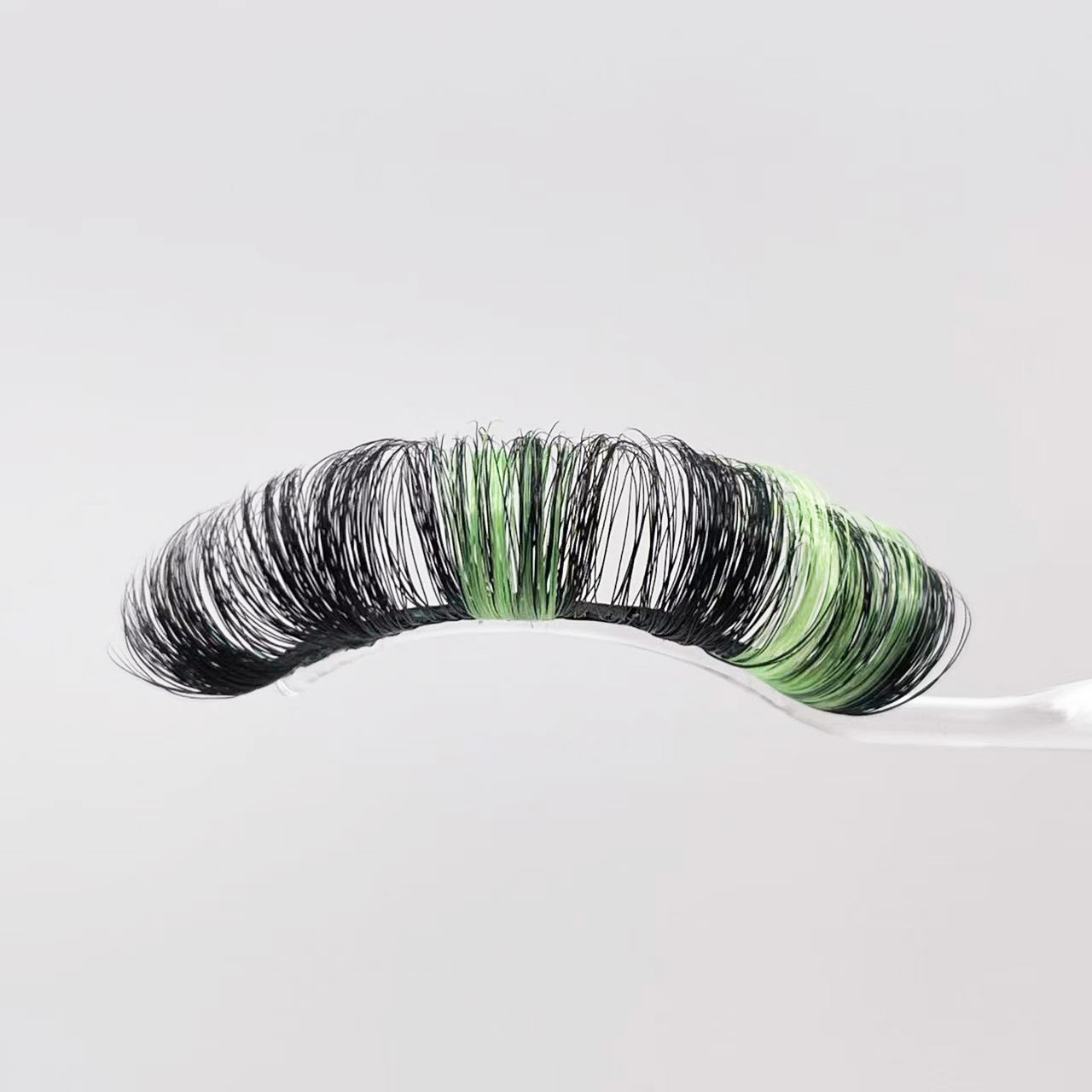 Nueva recomendar enano 20MM color de fibra química pestañas falsas Navidad etapa de maquillaje pestañas gruesas pestañas de Europa y América