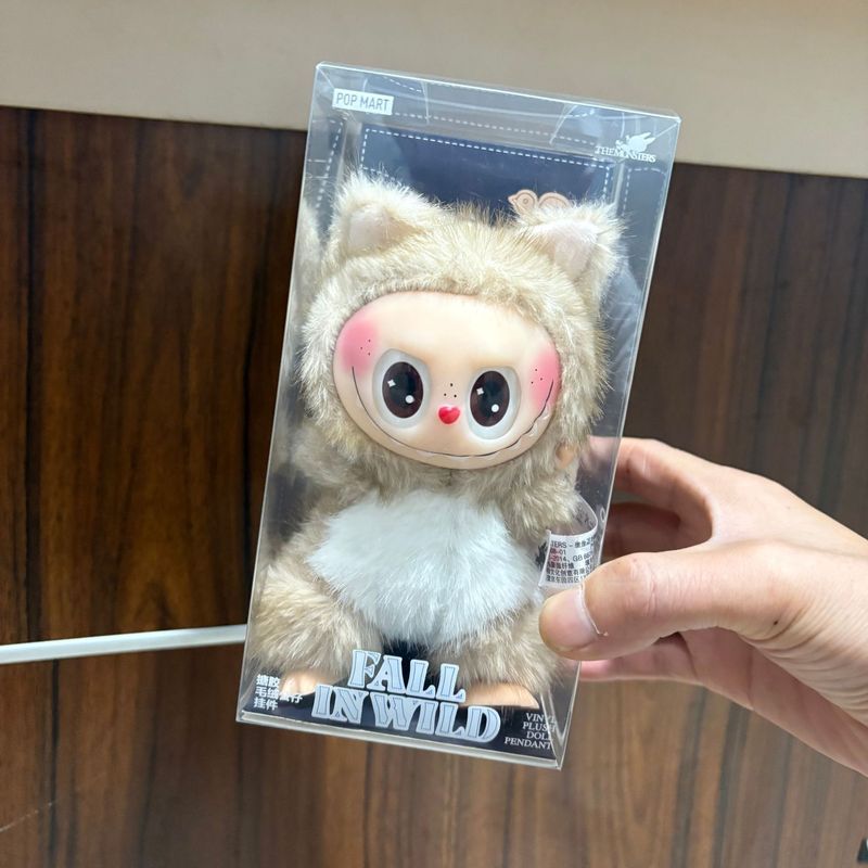 泡泡玛特拉布布labubu公仔小天使毛绒玩具盲盒搪胶脸潮玩手办卡通|undefined
