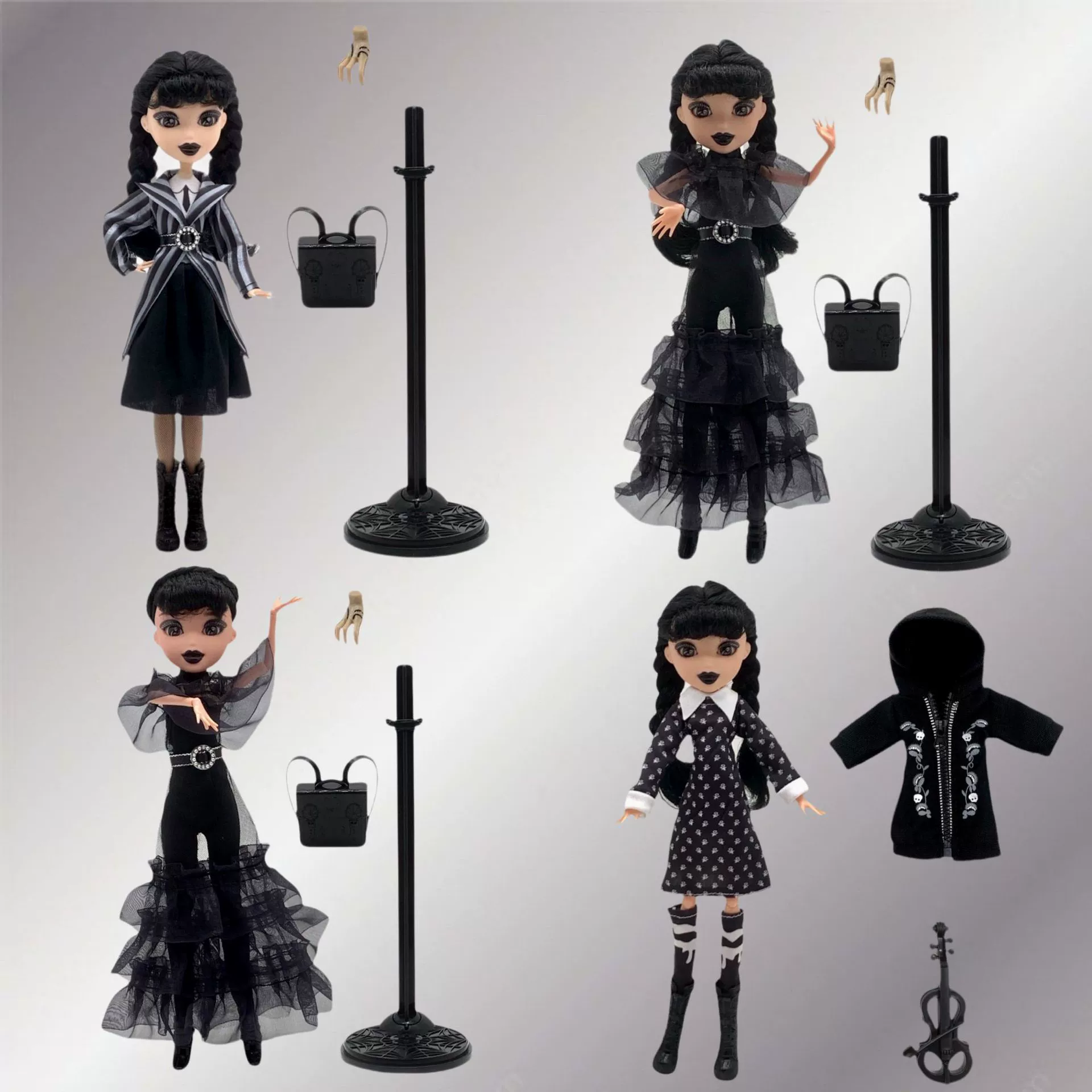 Кукла Аддамс Среда, сезон 2, Кукла Аддамс Среда 2-го поколения, новые трансграничные оптовые игрушки