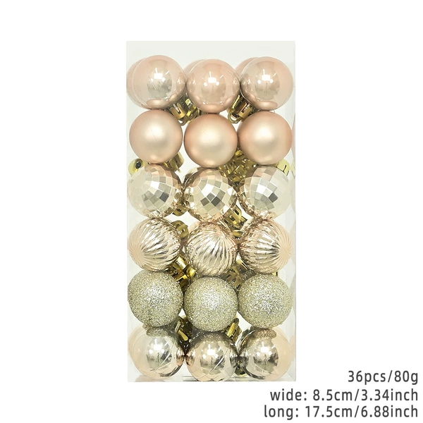 3cm-36pcs champagne