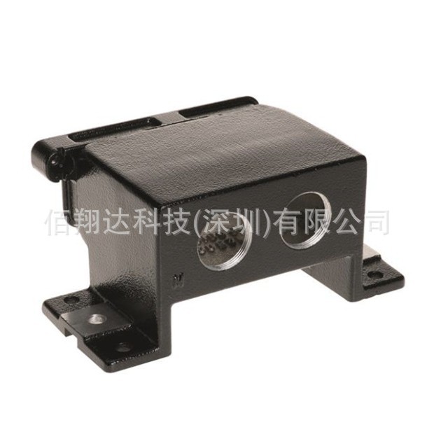 HARTING浩亭19400160922 16B 2xM32螺钉锁扣 顶出线 表面安装底座