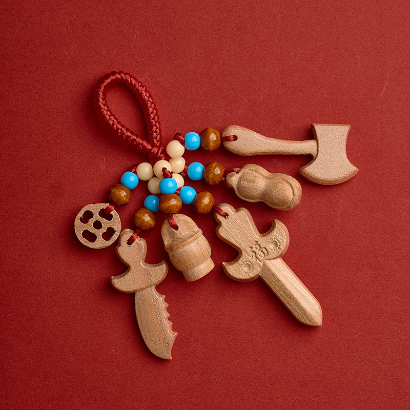 Treasure protection peach wood pendant [style 11]