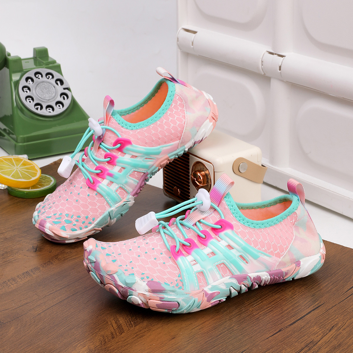 Niños al aire libre zapatos de caucho antideslizante zapatos de natación para niños y niñas nuevos zapatos de moda transfronterizos image 3