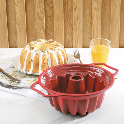 Silicone cake molds microwave oven pastry toaster molds pizza molds chiffon cake pans baking tools