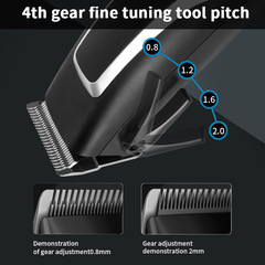 New High-Power Salon Hair Clipper Electric Shaver Trimmer Razor Corded Home Use