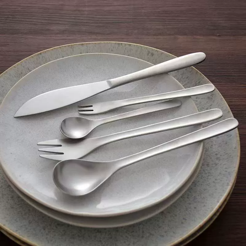 Japanese matte coffee durable tableware stainless steel, material