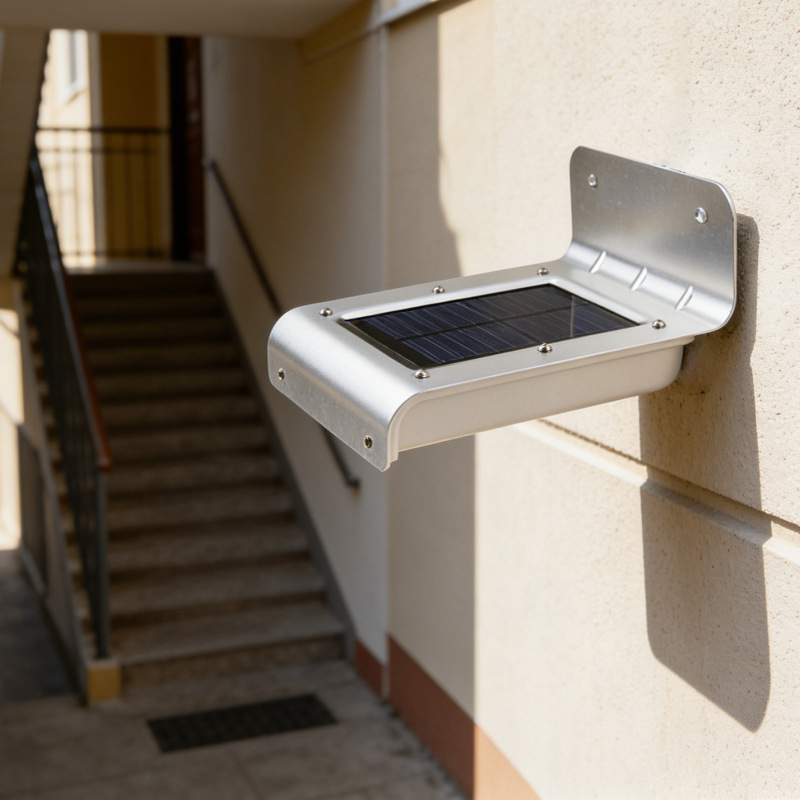 Outdoor 1W Sensor Wall Light Solar Led Safety Lighting Light Control Corridor Light Courtyard Waterproof Emergency Light