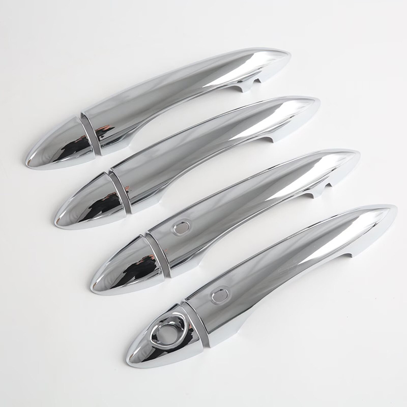 Suitable for Alfa Romeo Door Handle Exterior Car Decoration Accessories in Glossy Black Electroplating