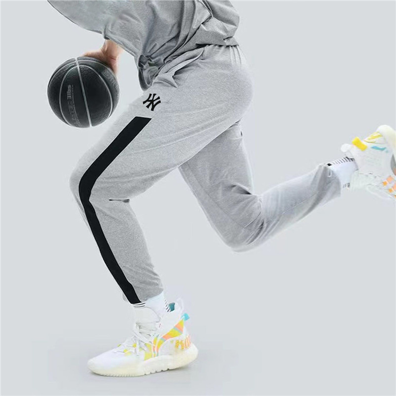 2025 Summer Basketball Pants American Training Suit Sports Quick-Drying Summer Thin Ice Silk Leg Shooting Pants Men