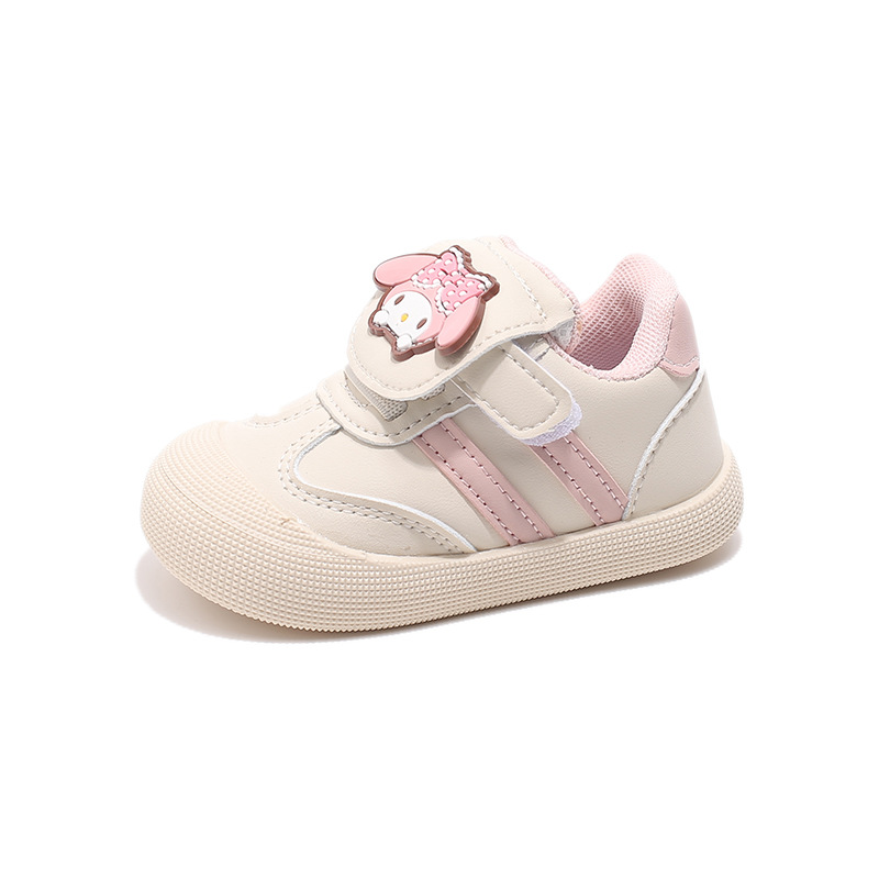 2024 otoño nuevos zapatos para bebés bebés niñas dibujos animados antideslizantes suela suave antipatas zapatos para niños pequeños al por mayor
