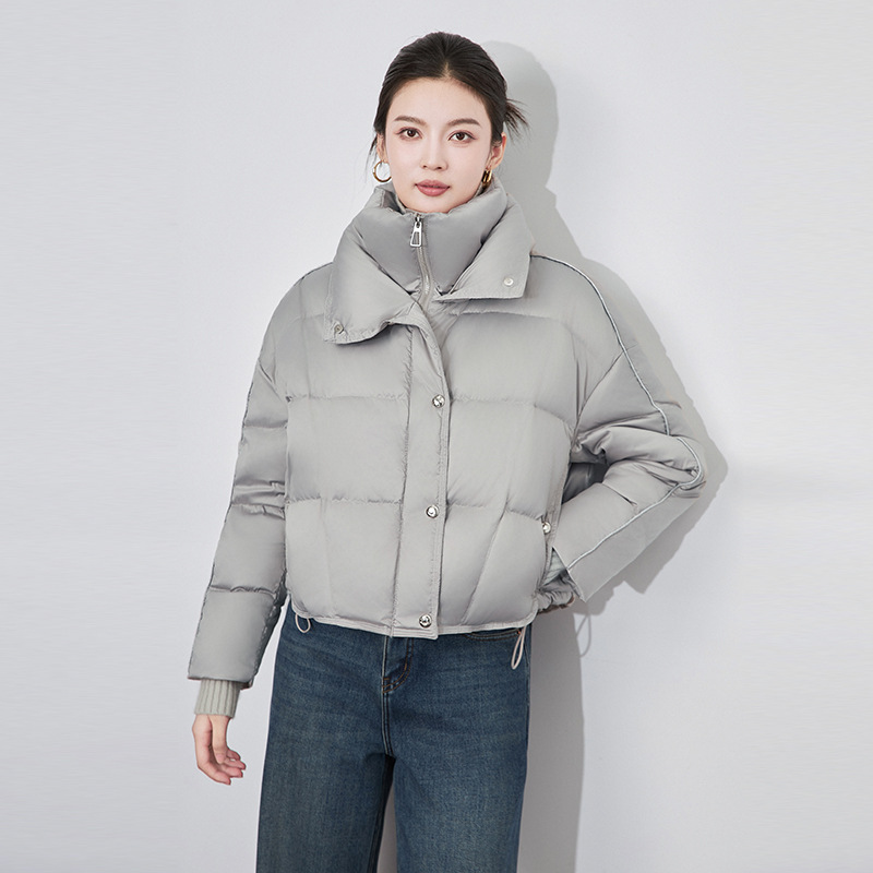 Fashionable keep warm down jacket
