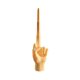 Middle finger telescopic sword middle finger toy 3D three-dimensional printing telescopic sword finger model props hand-made finger telescopic sword