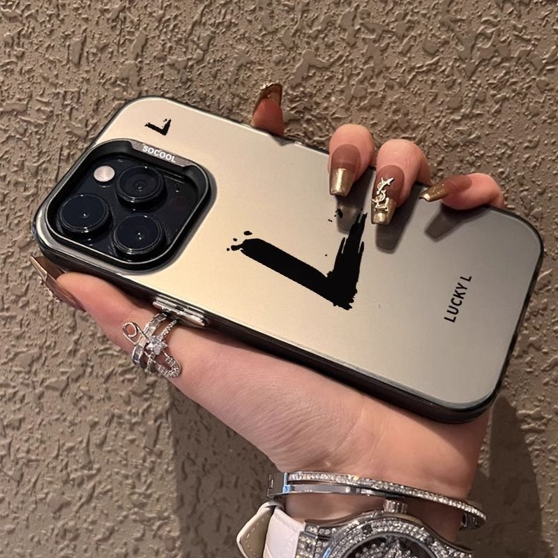 ラッキーアルファベットはアップル15携帯ケースiPhone14promax/13/12/11高級xs/xrのアイデアを適用する|undefined