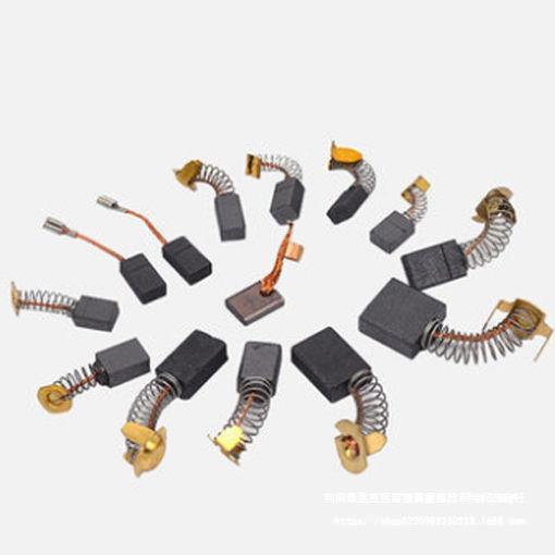 탄소 브러시 우표 전기 범용 도구 10 쌍 원래 탄소 브러시 동청 보쉬 히타치 마키타 앵글 그라인더 손전등