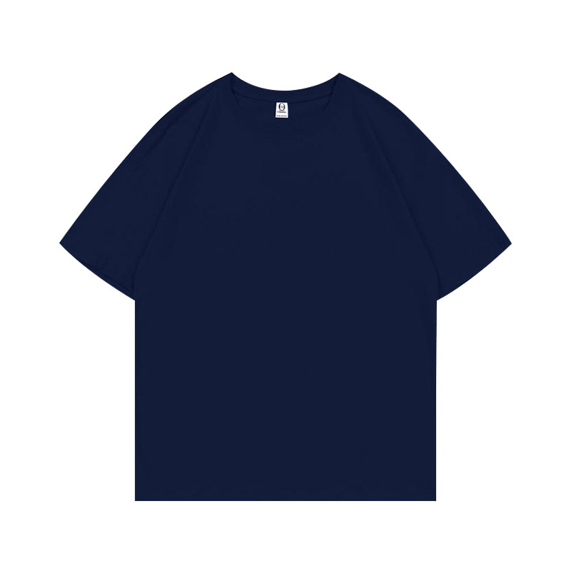 230g de peso pesado, talla europea, herramientas de manga corta, ropa de trabajo, ropa de trabajo, camisa publicitaria, camiseta de algodón con cuello redondo, logotipo impreso personalizado