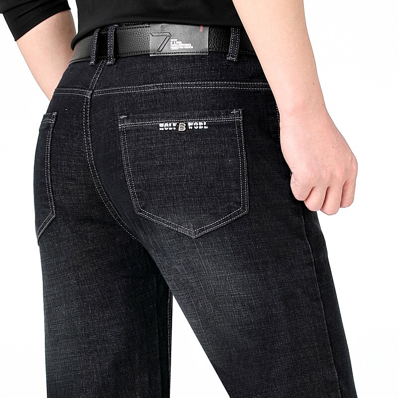 Genuine Brand Men's Jeans, Spring and Autumn Straight-Leg Loose Thin Style, Summer Casual 2025 Long Pants, Business Casual Genuine Brand Men's Jeans, Spring and Autumn Straight-Leg Loose Thin Style, Summer Casual 2025 Long Pants, Business Casual