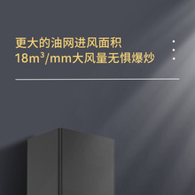 康.佳厂家直销18m³家用大吸力侧吸油烟机 厨房近吸抽油烟机批发