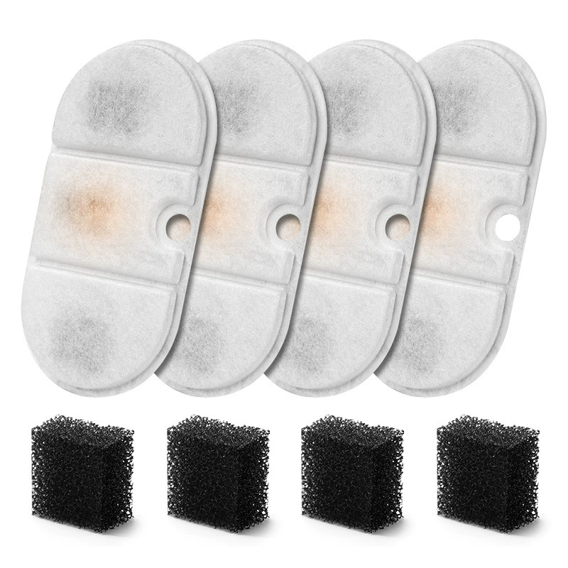 Амазонский взрывной фильтр подходит для питья Petlibro с трехсегментным фильтрующим картриджом для взлетно-посадочной полосы