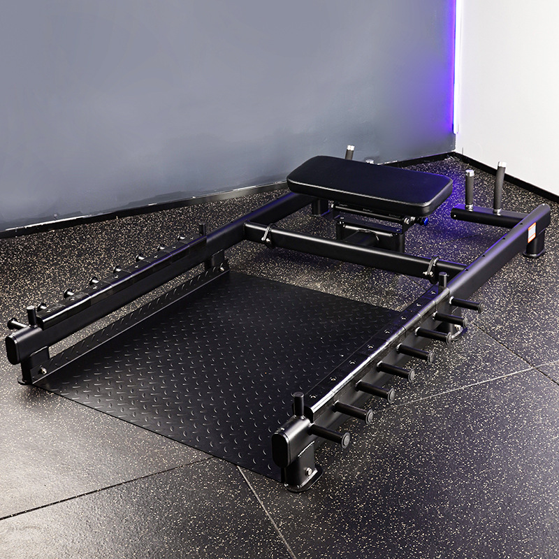 gimnasio comercial gimnasio cadera y pierna equipo de fuerza completo máquina de puente de cadera profunda entrenador de extensión de piernas máquina de pedal inverso