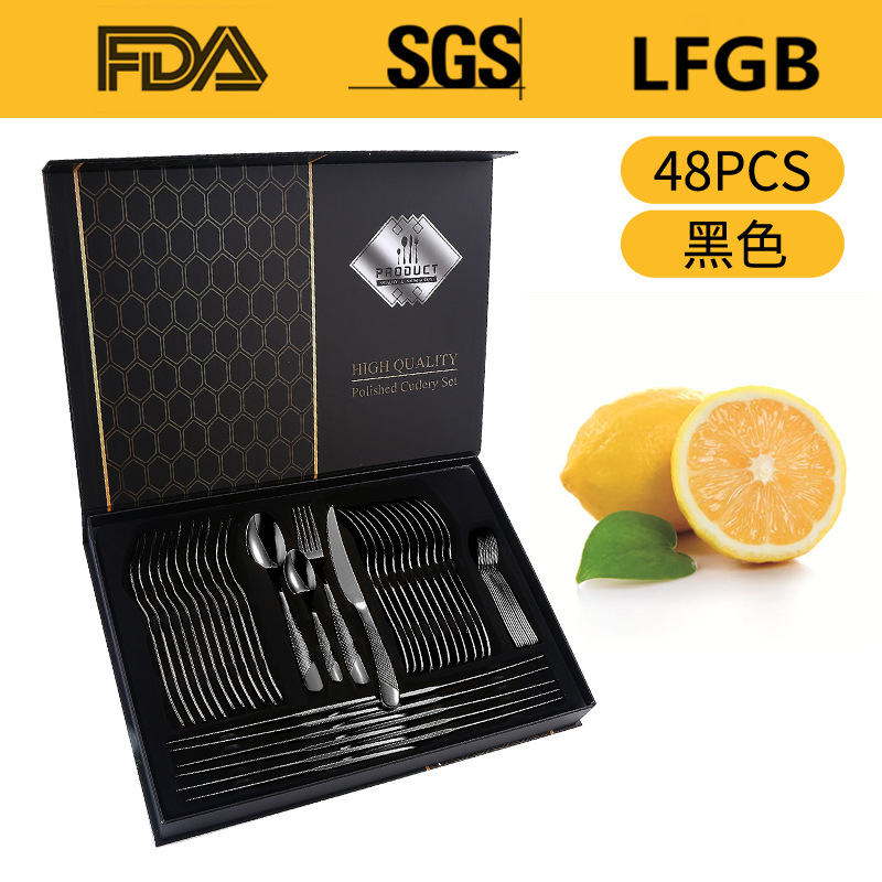 블랙 [48 개 세트] 플립