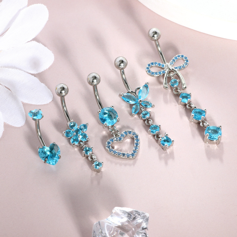 Labret piercing jewelry detail image