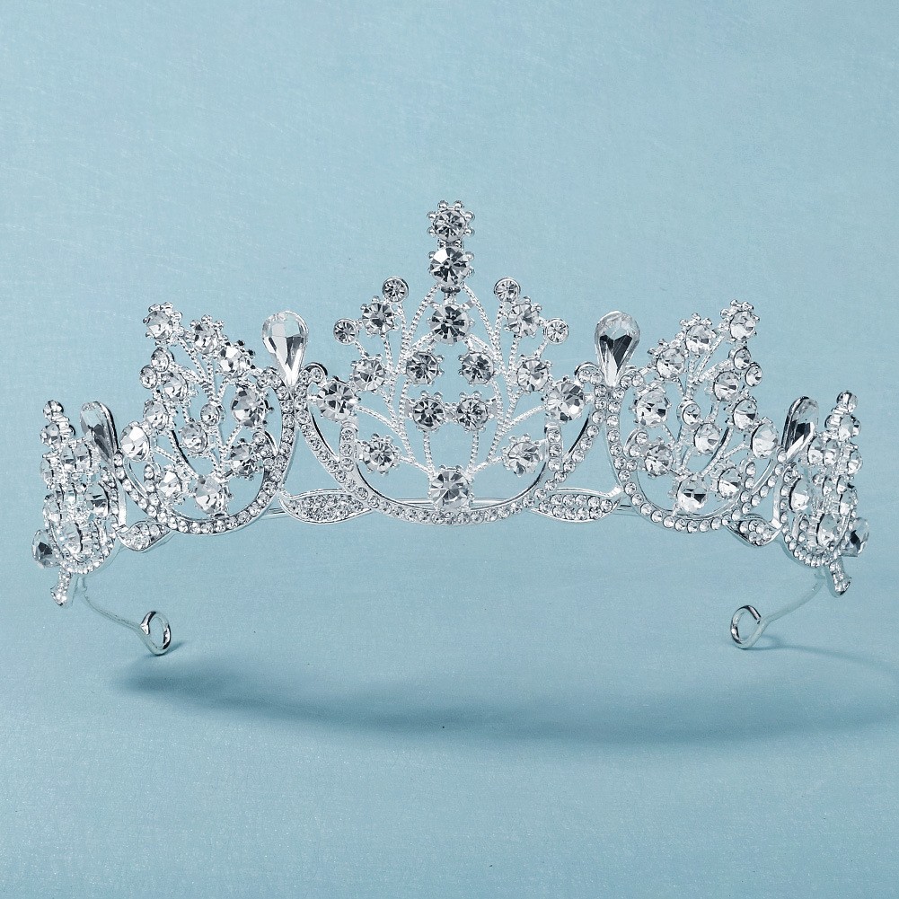 Rhinestone Headband For Bride Elegant Wedding Hair Accessory_voghion.com