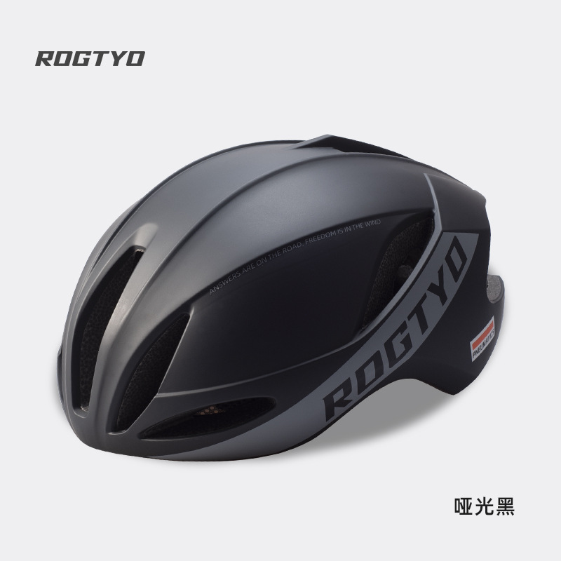 Casco de ciclismo de bicicleta de carretera integral moldeado rompe el viento bicicleta de montaña neumática hombre y mujer casco sombrero equipo de bicicleta