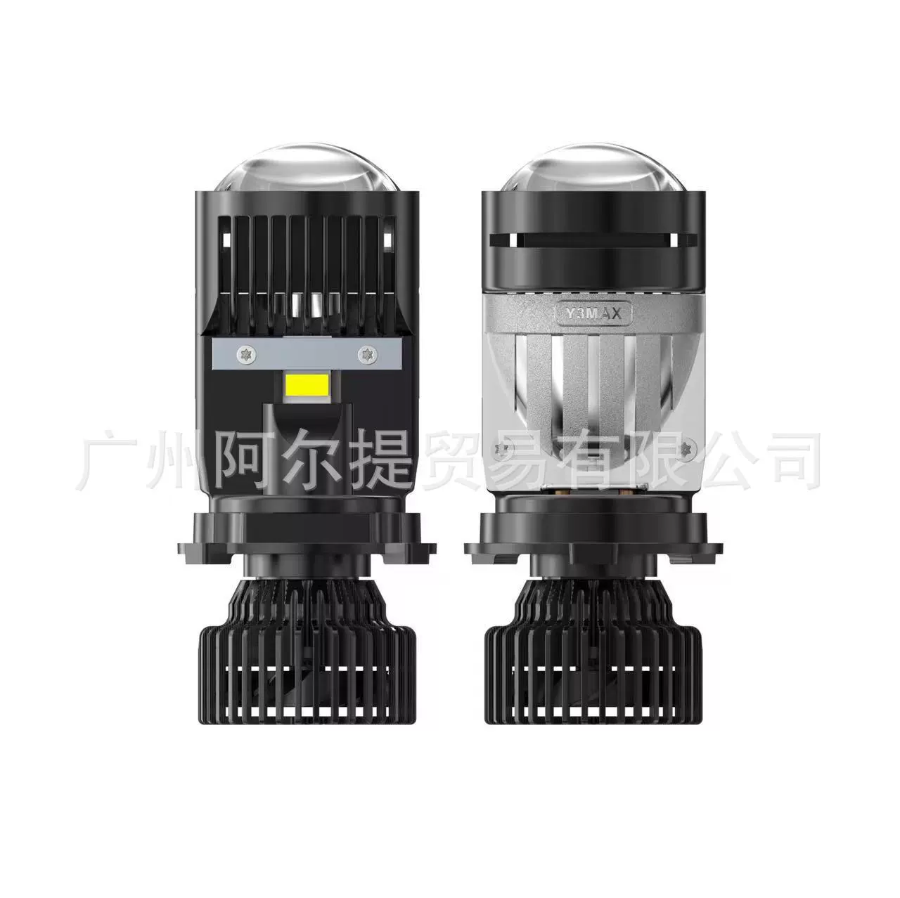 Горячая распродажа, новая автомобильная фара Y3led, управление через приложение, желто-белый свет, дальний и ближний свет, встроенный водонепроницаемый