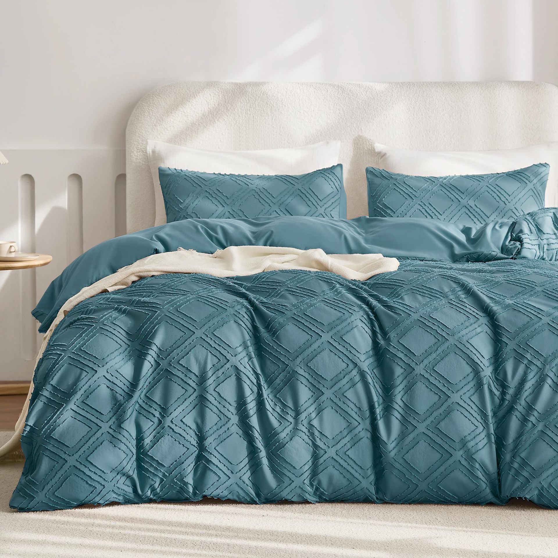 SKU-34-Grayish Blue-grid King(