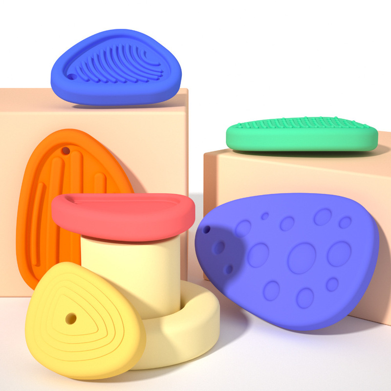 シリコーン子供官能的な石Squishy Sensory Toysクリスマス靴下充填自閉症多動症ギフト|undefined