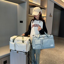 套拉杆便携旅行包干湿分离多功能行李收纳袋手提孕妇待产包健身包