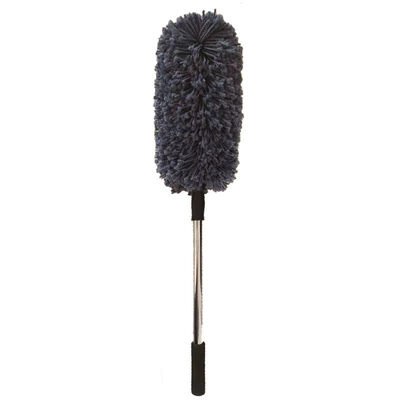 Feather Duster Dust Removal and Ash Sweeping Household Retractable Fine Fiber Electrostatic Vehicle Commercial Cleaning Household Cleaning (Car cleaning tools) - large-round-duster-retractable-55-75cm