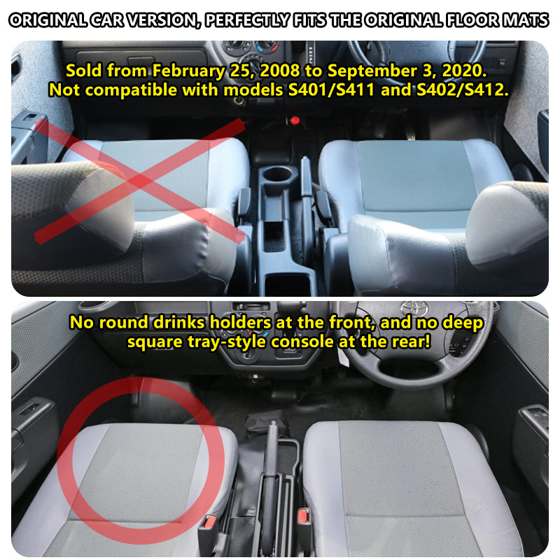 Suitable for Toyota S403Ms413M Armrest Box Town Ace Van Van Storage Box Hong Kong Version