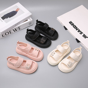 Girls' Shoes Children's Sports Sandals 2025 New Summer Summer Girls Big Kids Soft Bottom Beach Boys