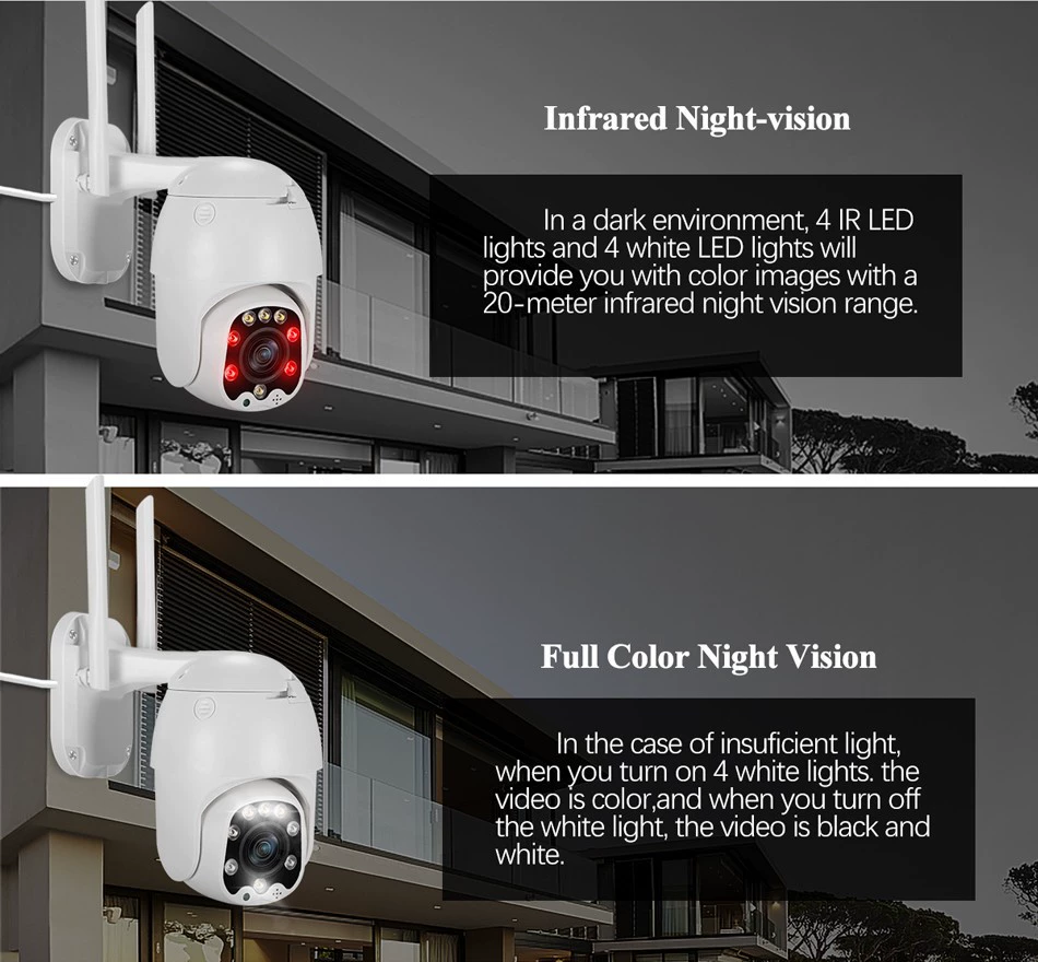 WiFi камера сетевой видеонаблюдения беспроводной мониторинг HD icsee шаровая камера
