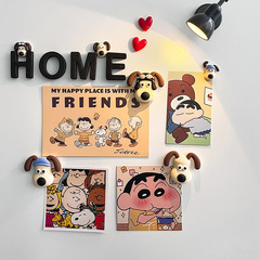 Headmaster Dog Magnetic Refrigerator Magnet Cup Magnet Pilot Creative Message Board Puppy Magnet Cup Magnet Door Magnet Decorative Magnet