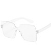 Square trend sunglasses, 2023 collection, European style