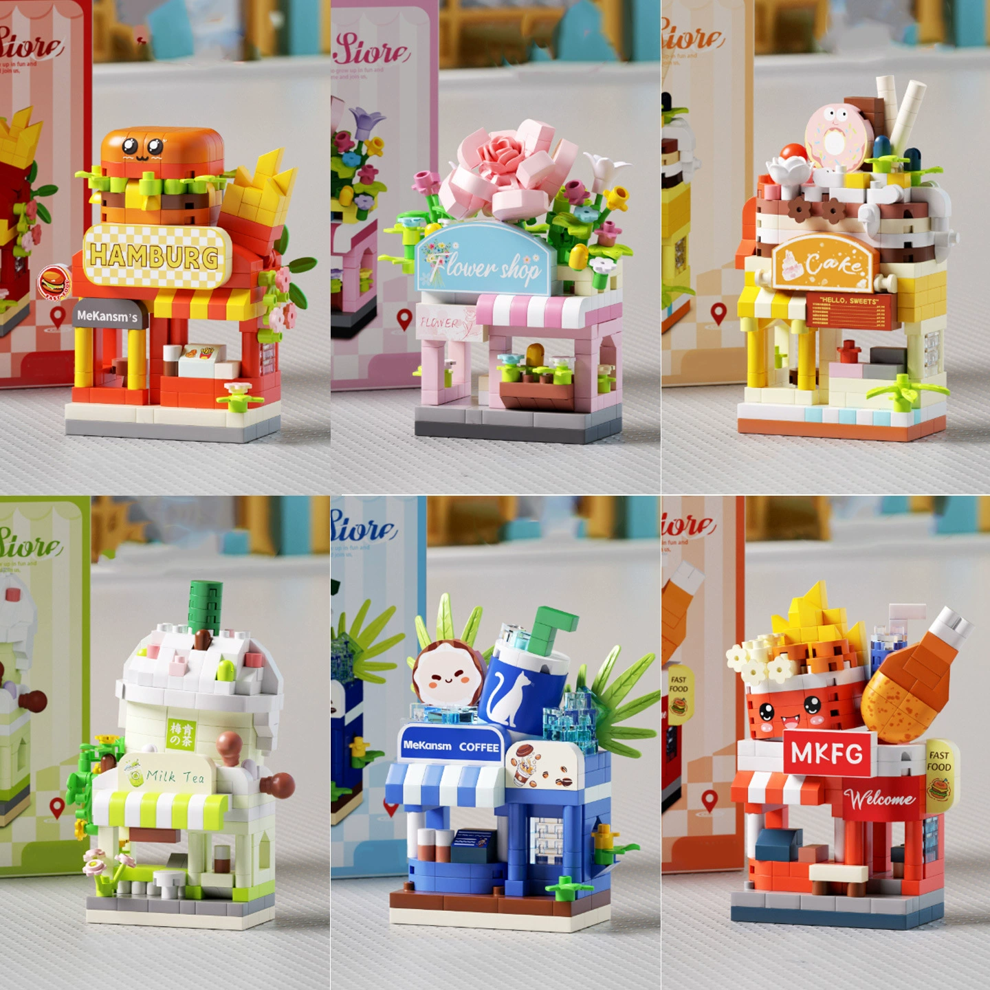 Building Blocks (Lego) Blind Box — Small-Particle Mini Figures, Gift for Kids, Assorted Random