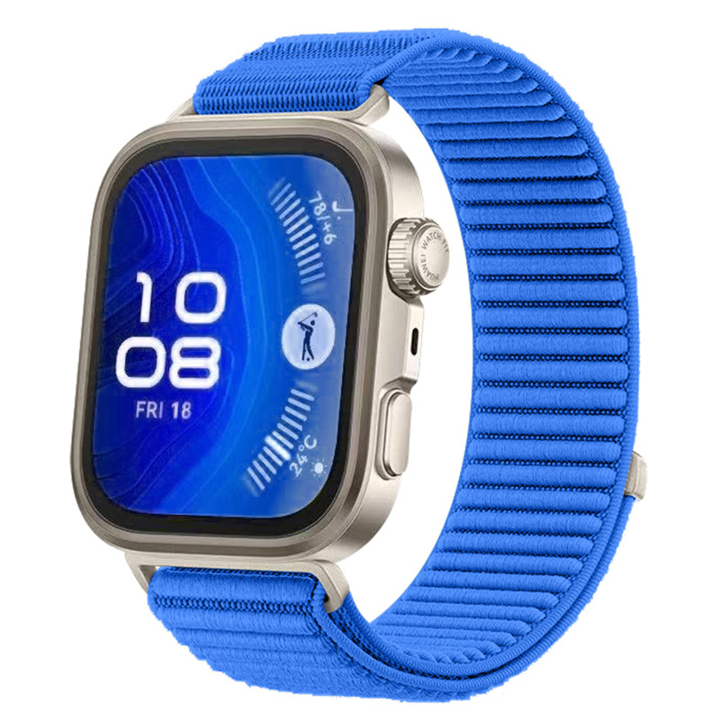 Huawei Fit4 時計ストラップ Pro fit3 ワイルドマウンテンパターンナイロンループ編組夏の男性と女性のスポーツストラップに適しています|undefined