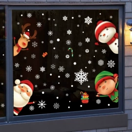 墙贴;玻璃贴;圣诞装饰品