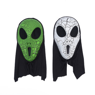 Scream grimace mask Halloween skeleton mask April Fool's Day trick scary mask with headscarf wholesale