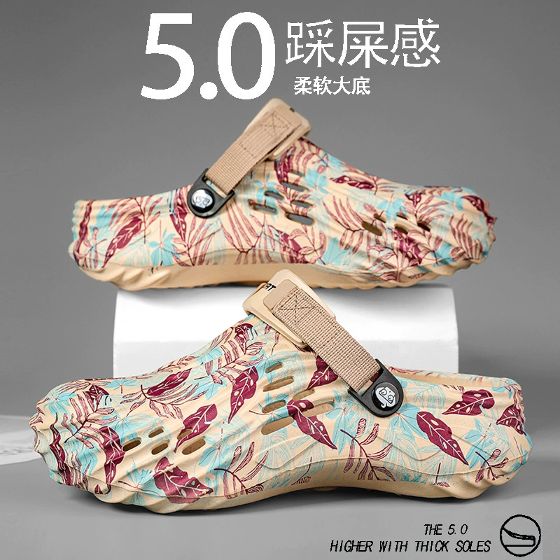 Фабрика прямых продаж пещерная обувь летняя новая внешняя торговля большой размер нескользкие сандалии легкий спорт и отдых Баотоу пляжные сандалии