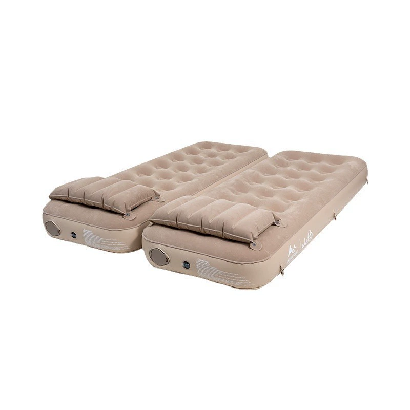 Inflatable Travel Mattress (Gopher) Double, Foldable, Double-layer Stitching, 3.2 kg