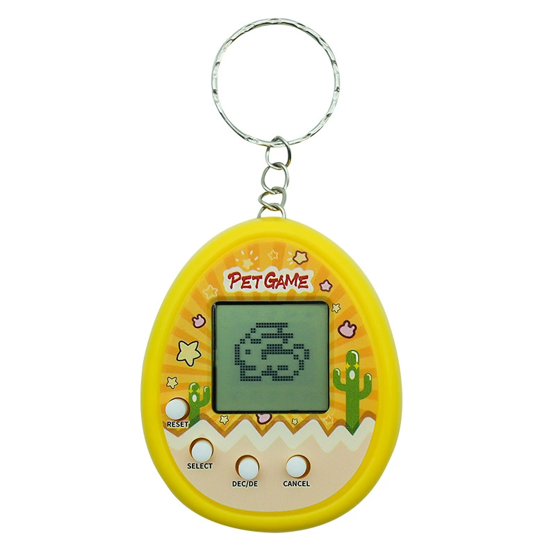 Электронный Тамагочи, мини-игровая консоль, игрушка, брелок, питомец, ностальгия