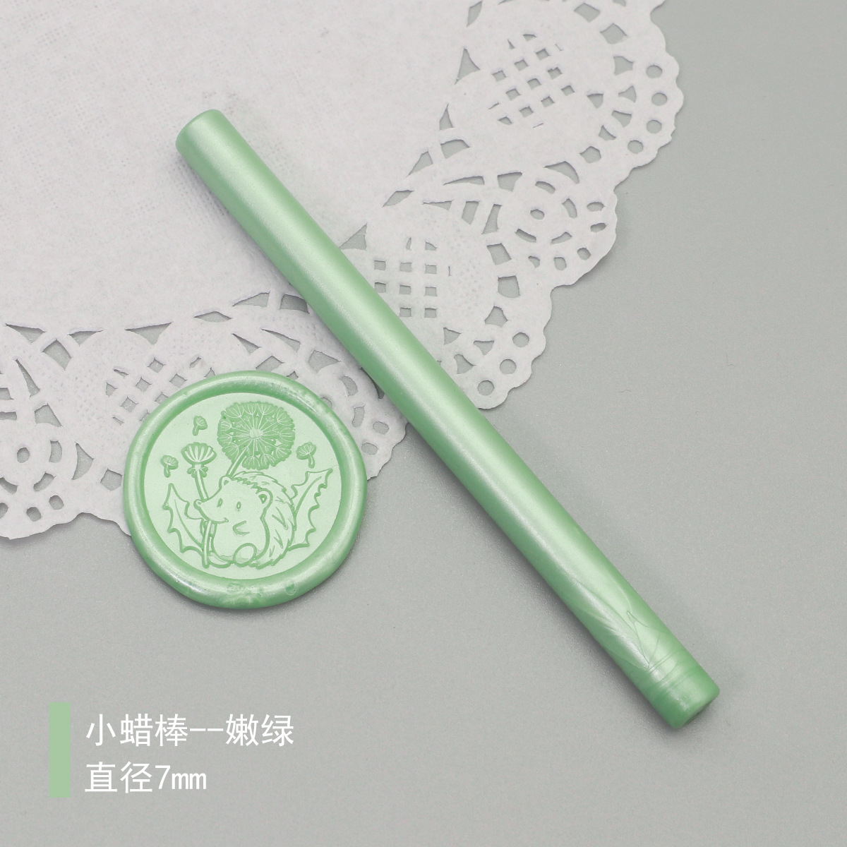 Palo de cera de pintura al fuego 94 colores 10*0,7 cm La barra de cera pequeña redonda se puede mezclar con la pistola de cera se puede utilizar en fábrica al por mayor